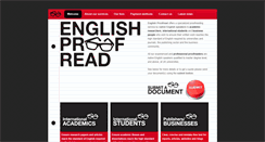 Desktop Screenshot of englishproofread.com
